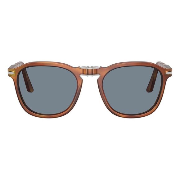 New PERSOL Brown Square PO3345S 96/56 Sunglasses Women - Picture 2 of 6